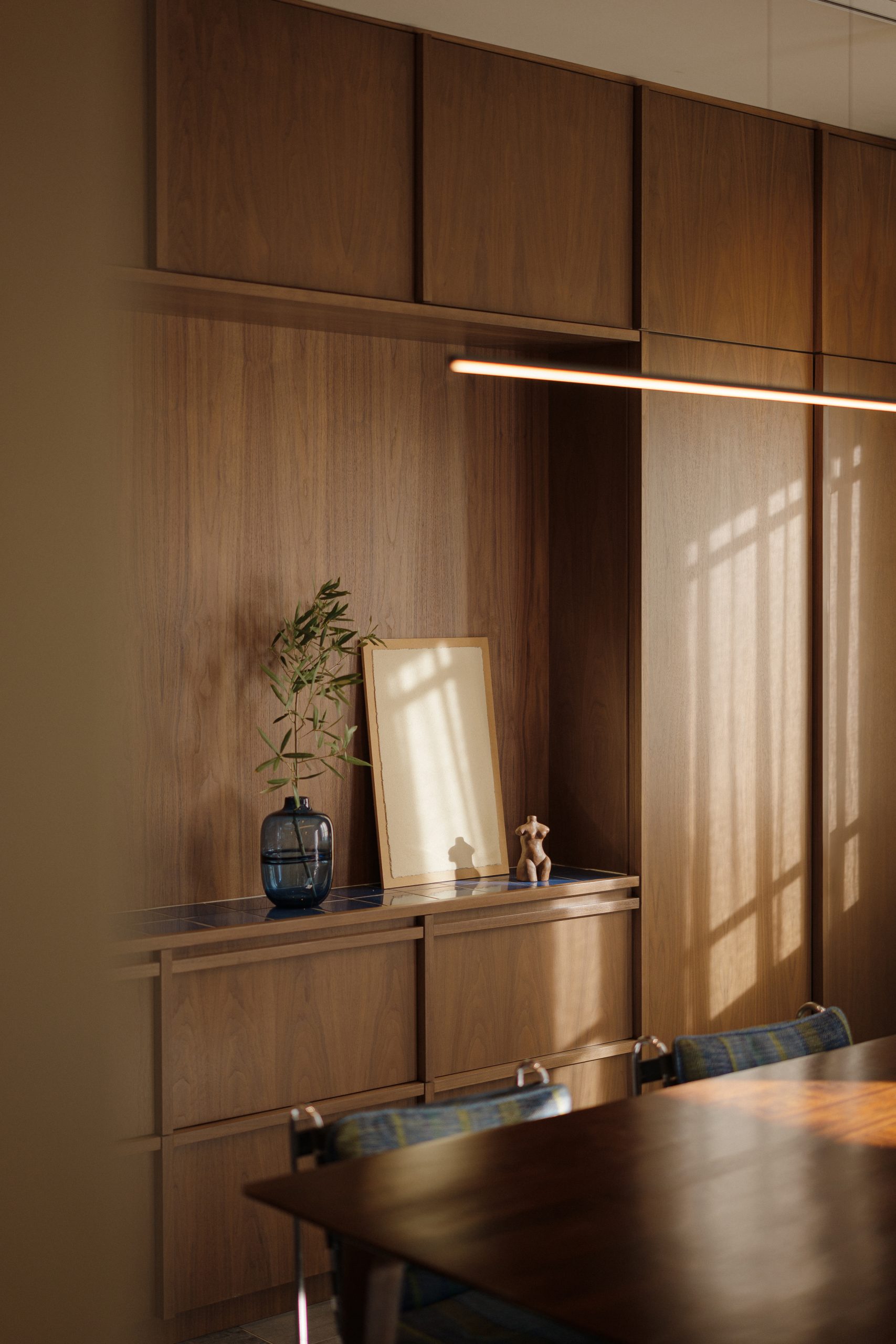 Mobilier sur mesure dessiné par l'atelier