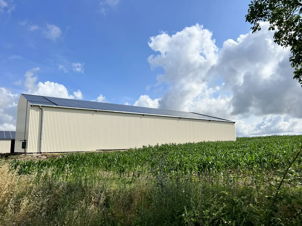 Installation de 100 kWc à Bessais-le-Fromental (18)