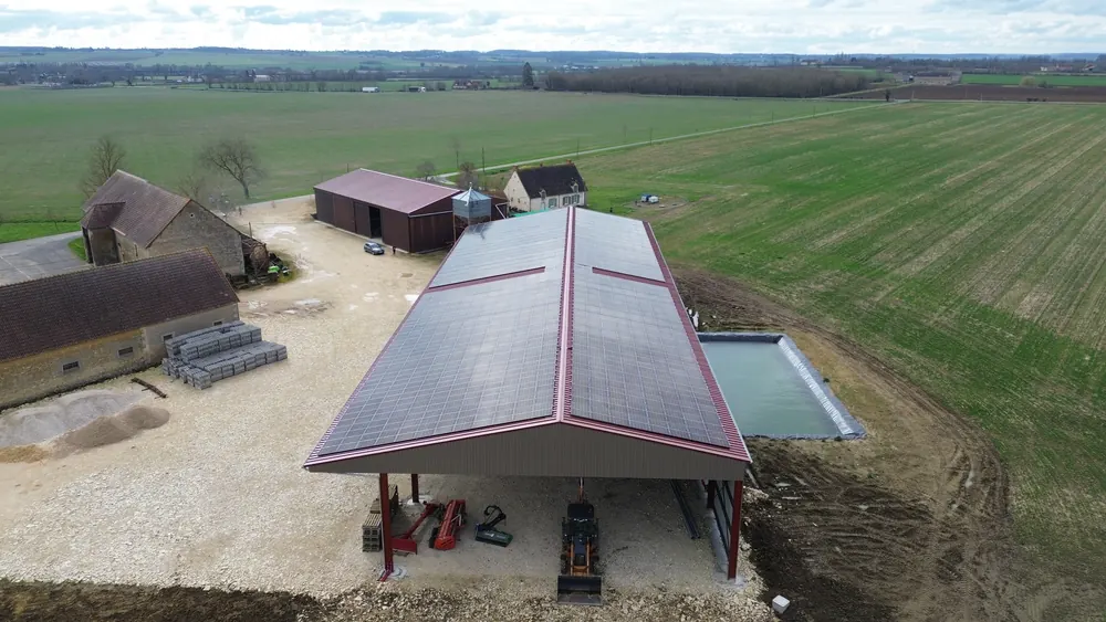 Installation photovoltaïque de 300 kWc à Blet (18)
