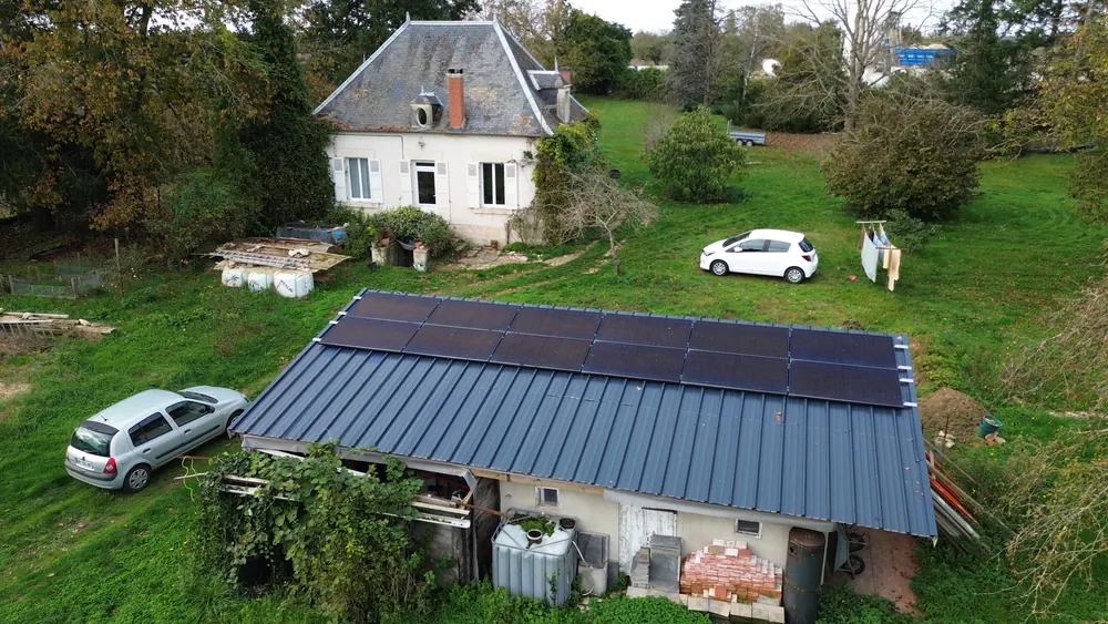 Installation de 4,5 kWc à Châteauneuf-sur-Cher (18)