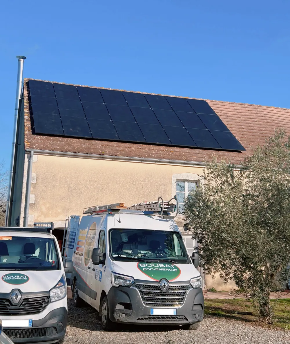 Installation de 9 kWc à Pruniers (36)