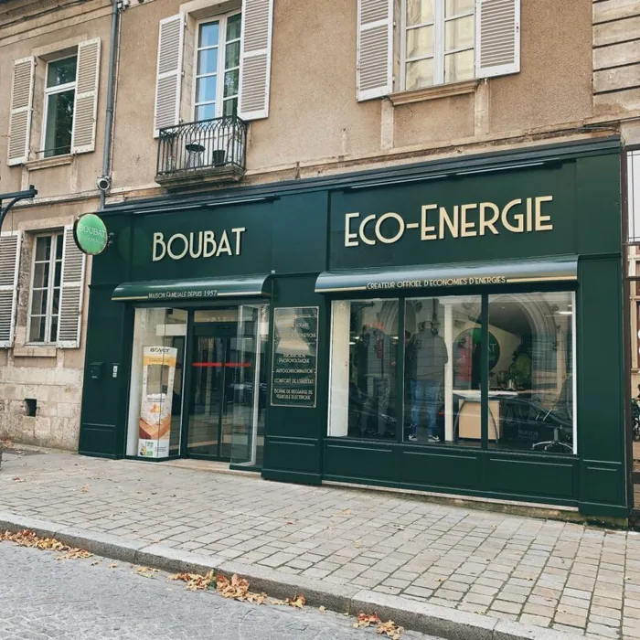 La devanture du showroom de Bourges