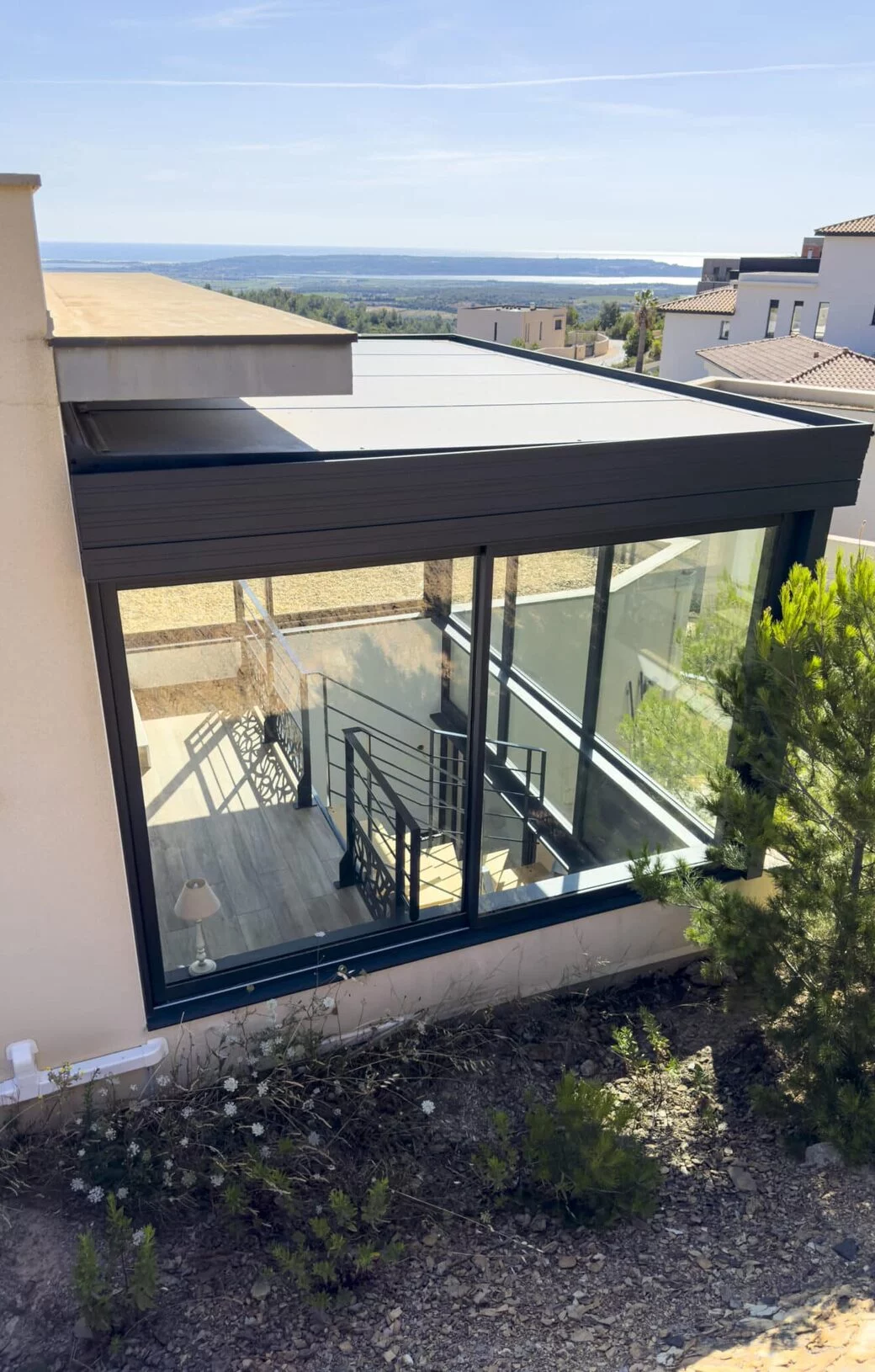 Pergola avec vue mer